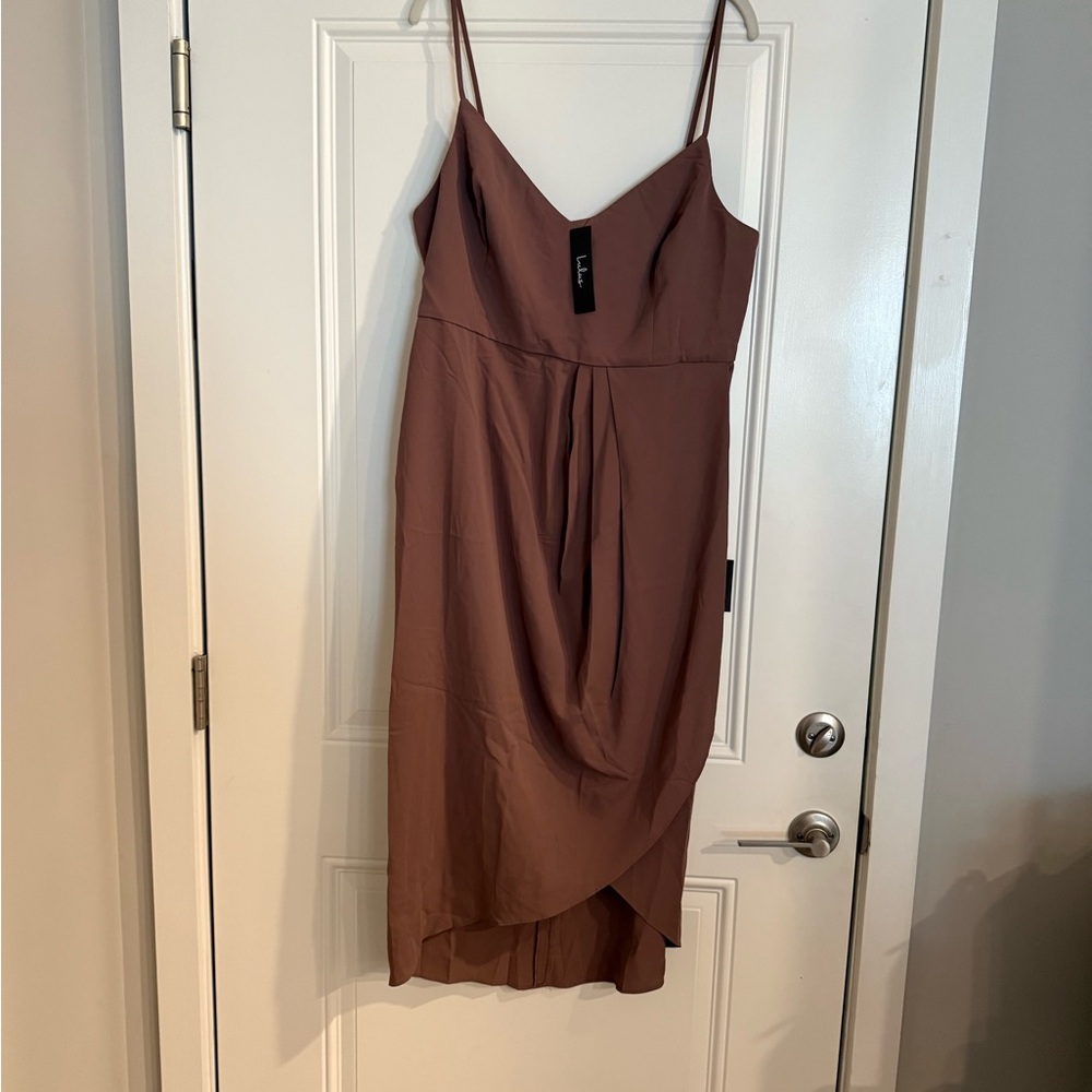 Lulus Reinette Mauve Purple Dress BRAND NEW WITH TAGS
